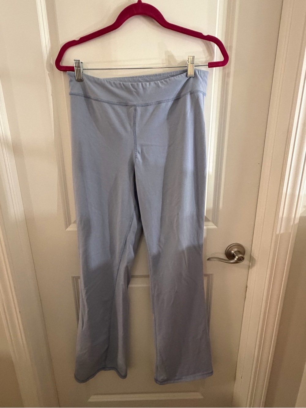 Aeropostale Light Blue Flare Yoga Pants